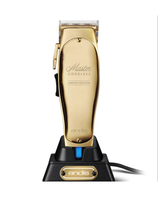 NEW ANDIS MASTER GOLD CORDLESS LIMITED EDITION CLIPPER