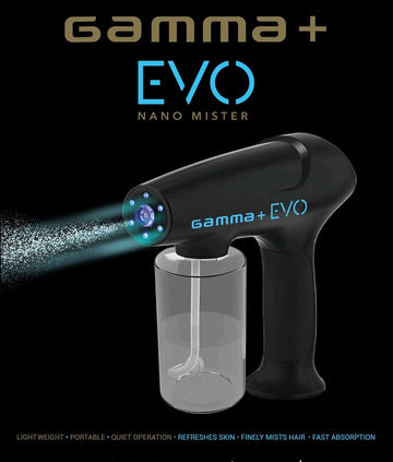 GAMMA BLACK NANO MIST + FREE AFTERSHAVE